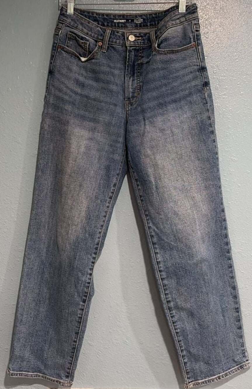 Old Navy High-Rise OG Loose Secret-Smooth Pockets Denim Jeans